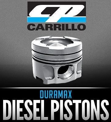 Cp piston diesel set chevy / gmc duramax 6.6l - bore 4.095in - cr 16.1