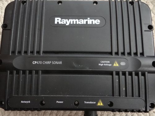 Raymarine cp470 sounder