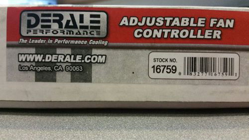 Derale adjustable elec. fan control kit *new in box*