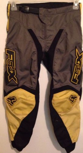 Fox 180 racing motorcross pants youth size 12-14 (28)