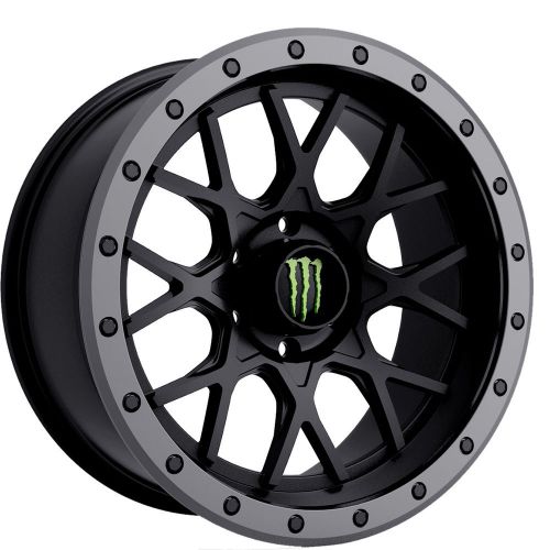 18x9 black monster energy 649ba 5x150 +18 rims lt33x12.50r18 tires