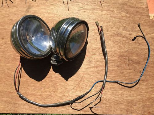 Hot rat street rod halogen bulbs chrome &#034;dietz&#034; style headlights save$$$$$$$$$