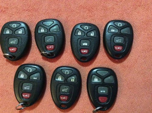 Used gm key remotes