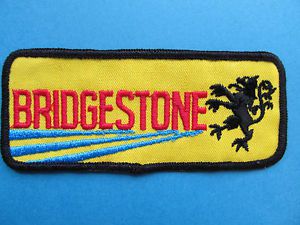 Vintage bridgestonetires employee work shirt uniform hat jacket patch