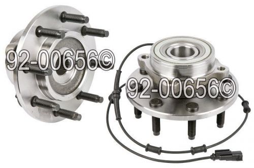 Pair new front right &amp; left wheel hub bearing assembly for dodge ram 4x4