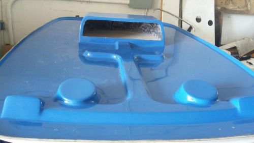 Fiberglass hardtop with electronics box and speaker mounts, custom made.