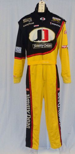 Mike bliss jimmy dean simpson nomex nascar driver suit #4545 44/32/29