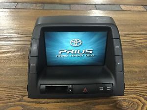 04-09 toyota prius mfd display screen 86110-47081 w/o backup camera climate