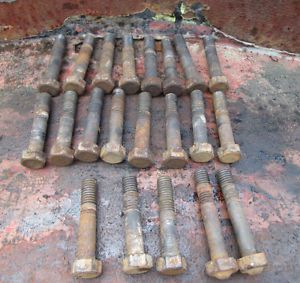 1937 38 cadillac lasalle cylinder head bolts lh 39 40 322 1