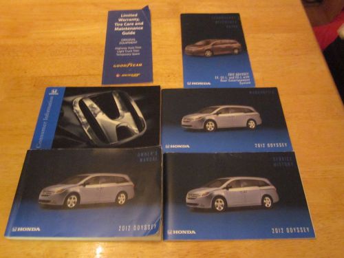 2012 hondaodyssey owner manual oem owners