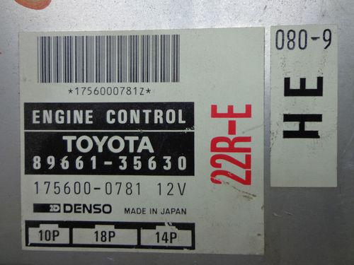 89661-35630 toyota pickup 4runner (  ) computer ecu 89661-35630