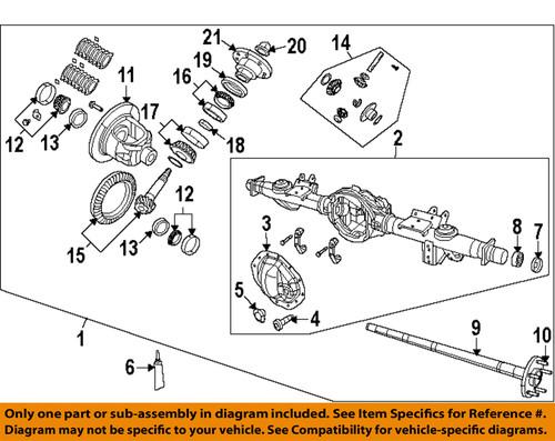 Mopar oem 6036659aa axle & differential-axle shaft stud