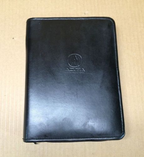 Acura rl oem original factory owners manual book guide leather wallet case