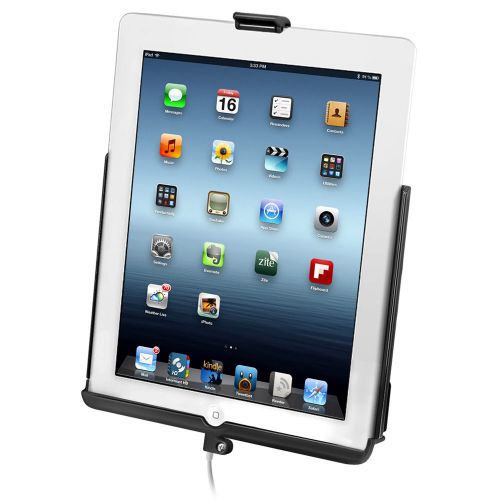 New ram mount ez-roll&#039;r sync cradle f/4th generation apple ipad w/lightning conn