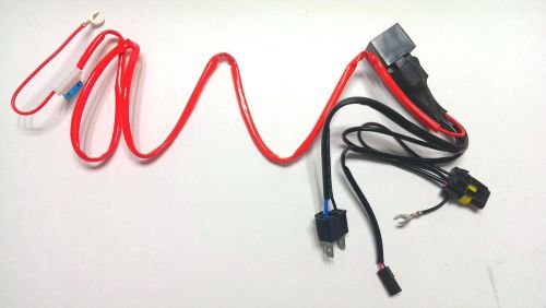 H4 bixenon 40amp motiorcycle hid relay harness