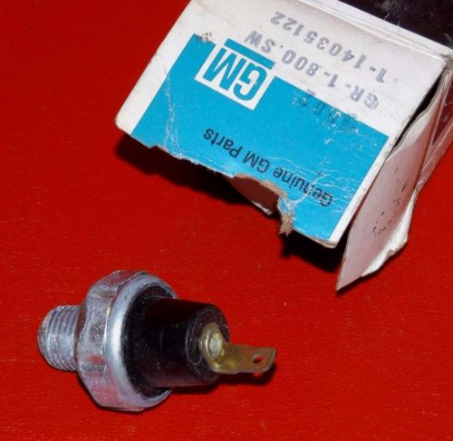 Nos new gm 1982-1988 chevrolet gmc c k truck van 6.2 diesel oil pressure switch