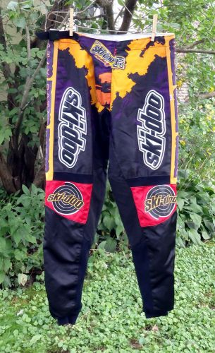 Vintage ski-doo rotax snowmobile racing pants / size 32 / team ski-doo