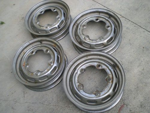 Porsche 356 drum brake wheels (brazilian)