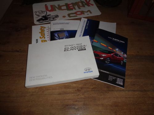 2014 hyundai elantra coupe owners manual 14 free ship to usa