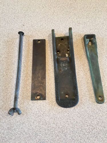 Sunfish sailboat rudder mounting pieces