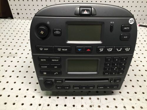 02 03 04 05 06 jaguar x-type am fm radio cd player climate control phone