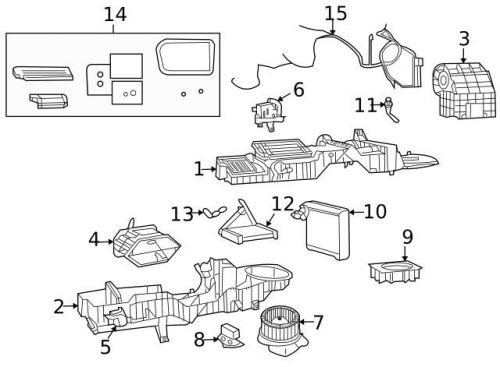 Genuine 2008-2009 dodge lower case 68021975ab