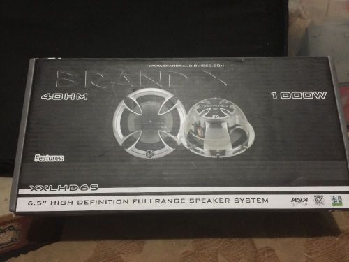 Brand x high definition fullrange speaker system