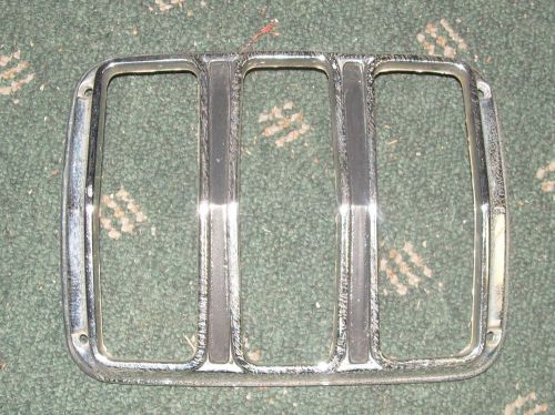 Ford mustang taillight bezel 1966 (?)  part # c4zb-13449-b passenger side(?)