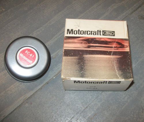 Oem ford motorcraft oil filler cap ec-61 ford part number b6az-6766-a