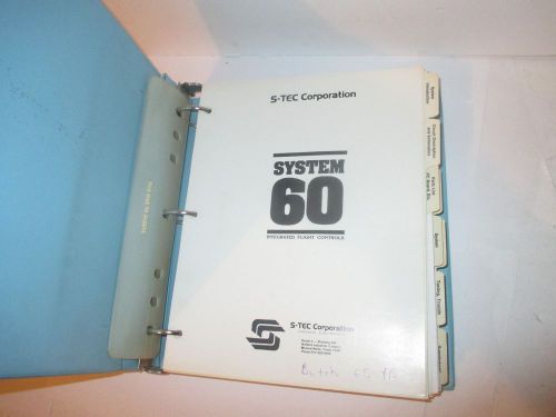 S-tec corporation system 60 integrated flight contorls manual avionics aircraft