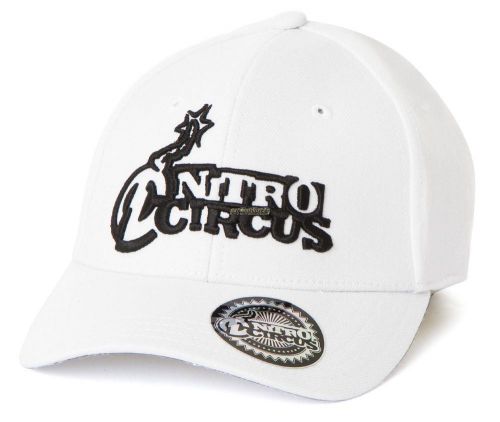 Nitro circus nitro ball cap - white-s / m