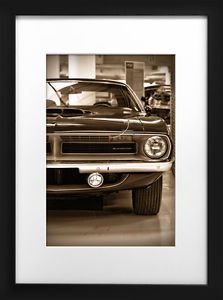 1970 plymouth &#039;cuda photo print 13x19 barracuda art 426 hemi shaker hemicuda