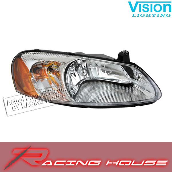 Right passenger side headlight kit unit 2003-2004 dodge stratus se 4dr new