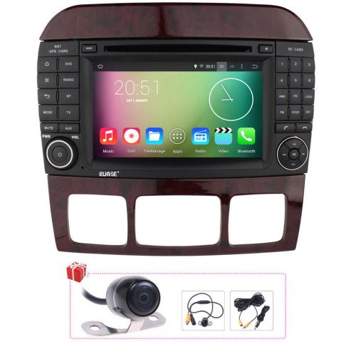 5.1 android autoradio map + camera satnav gps dvd s430 s500 mercedes for s320