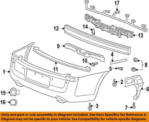 Mopar oem 6505223aa front bumper-bumper cover nut