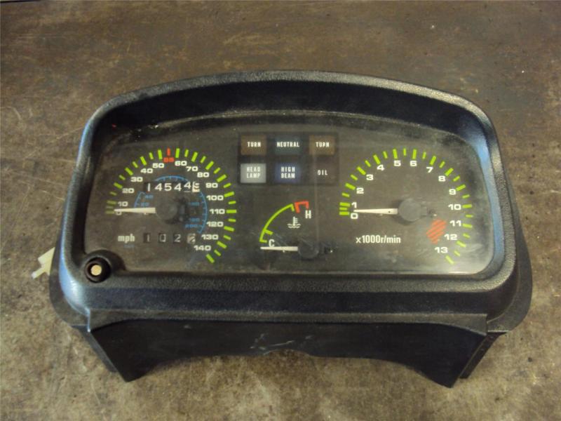 1990 kawasaki ninja ex500 ex 500 gauges damaged