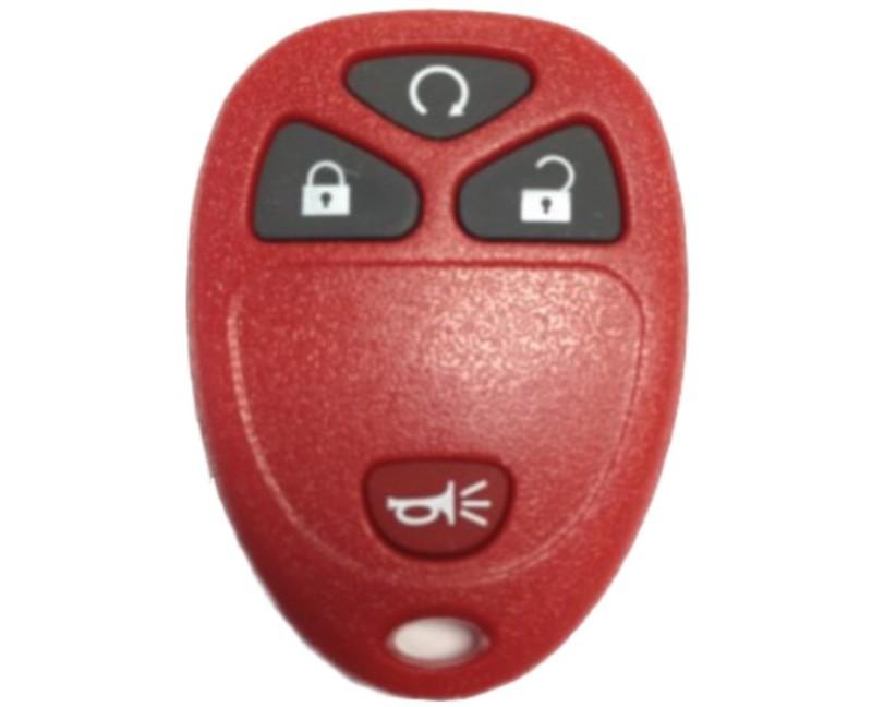 New red gm chevy gmc keyless entry remote key fob transmitter clicker  beeper