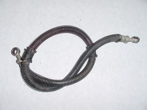 76 - 77 yamaha xs500 xs 500 d front brake hose line oem