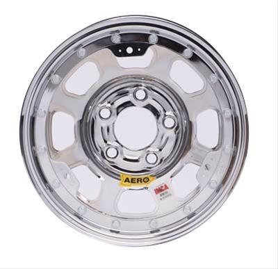 Aero race wheels 56-084720 silver 2" backspace 56 series 2" backspace