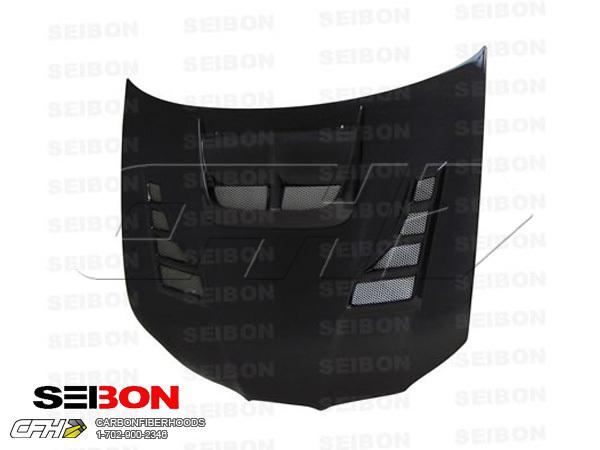 Seibon carbon fiber cw-style carbon fiber hood kit auto body subaru impreza, wrx