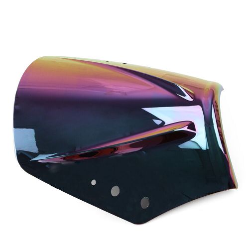 Dark-iridium universal motorcycle windshield wind screen deflector wind shield