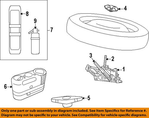 Mopar oem 55352852aa interior-rear-hardware kit