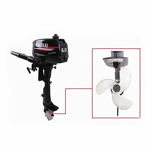 Hangkai 2-stroke 6 hp outboard motor boat marine engine water cooling cdi system