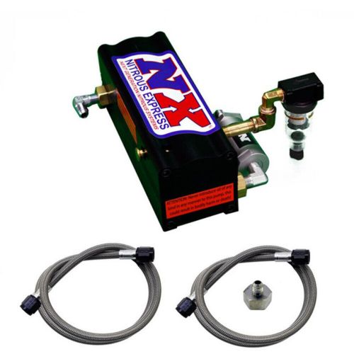 Nitrous express refill pump station (lines and pump) run dry technology.