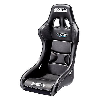 Sparco compatible with/replacement for seat qrt-r black vinyl 008012rnrsky