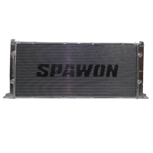 Radiator fit volkswagen golf jetta 1994-1998 2.8l v6 2row spawon aluminum mt