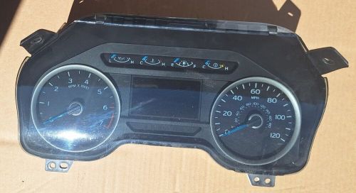 Hl3t-10849-bhd speedometer instrument gauge cluster mph 2017 ford f150 9444368