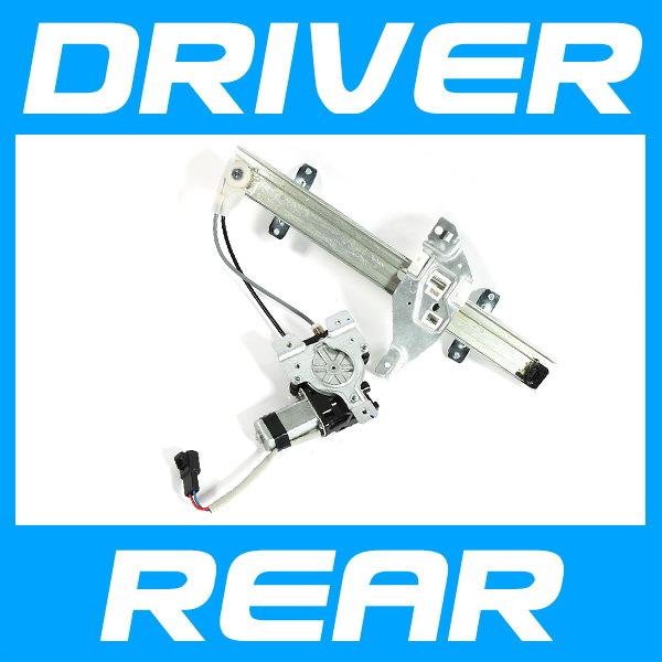 Window regulator power w/ motor 97-03 grand prix 4dr sedan rear left driver side