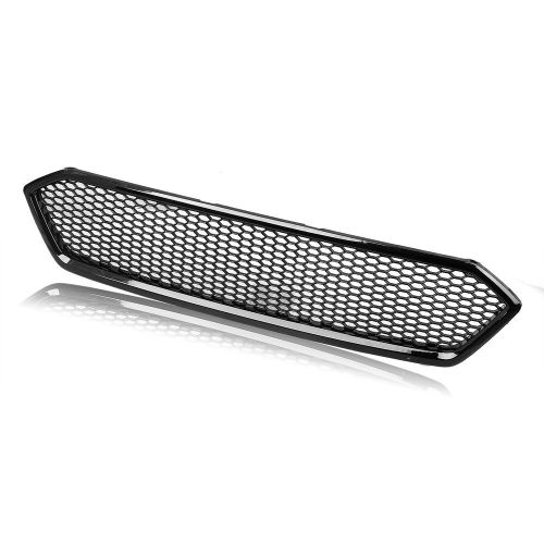 Car front bumper upper grille for subaru impreza wrx sti 2018-2020 gloss black