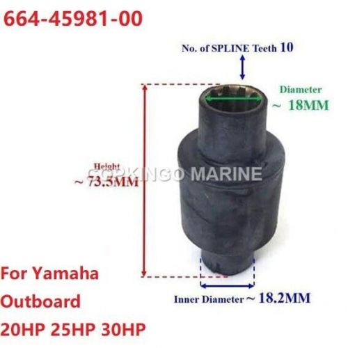 Damper rubber prop propeller bush for yamaha outboard 20 25hp 30hp 664-45981-00